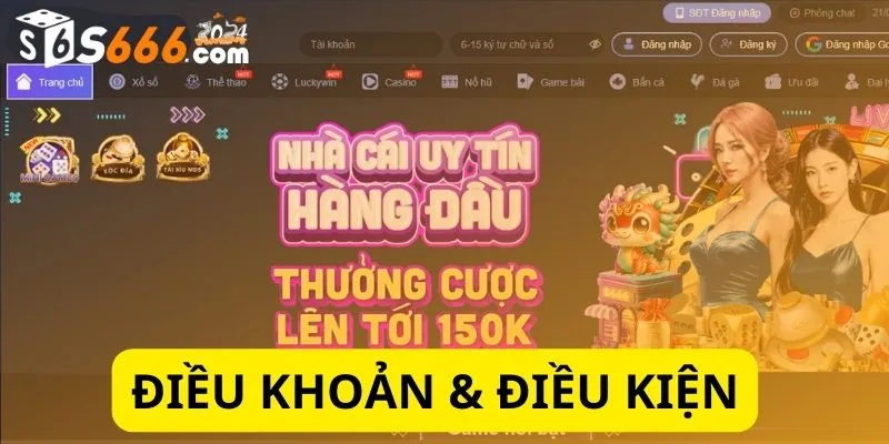 Điều khoản và điều kiện khuyến mãi S66