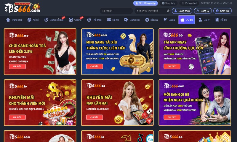 Khuyến mãi và ưu đãi hấp dẫn tại S66 Casino